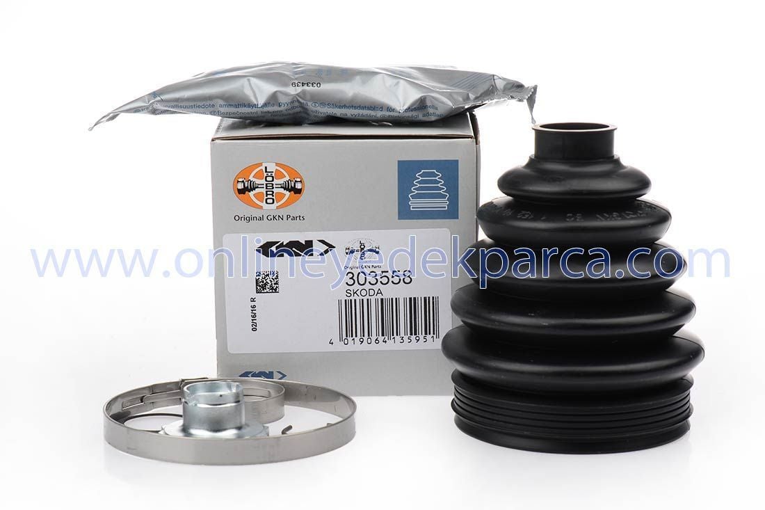 GKN 303558 | Volkswagen Polo 2005-2015 Dış Aks Körüğü -
