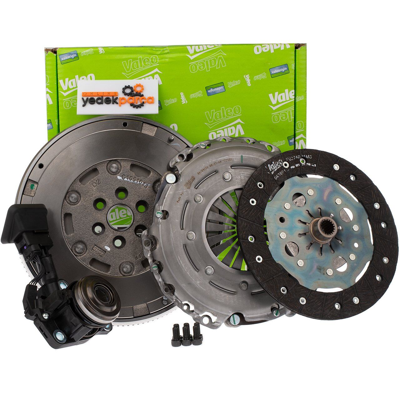 VALEO 837459 | Peugeot 2008 1.6 Hdi Dizel (Yarı Otomatik) Volant Baskı Balata Bilya Debriyaj Seti Orijinal