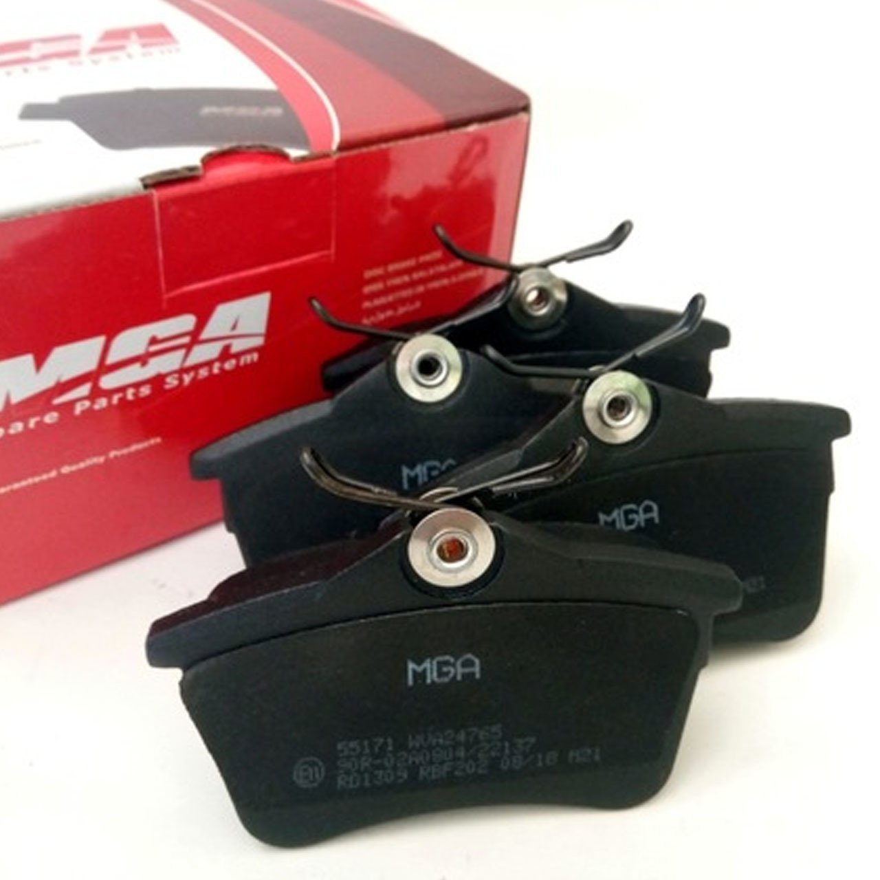 MGA 55202 | Peugeot 308 2007-2013 Arka Fren Balata Takımı