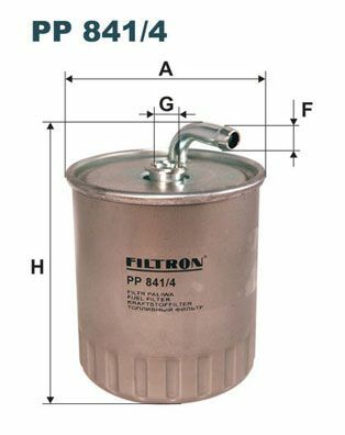 FILTRON PP841-4 | Yakıt Filtresi W203 02-07 Cl203 02-08 S203 01-07 C209 02-09 W463 01 -