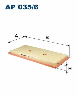 FILTRON AP035-6 | Hava Filtresi 11-15 C-Seri (W204) E-Seri (W212)