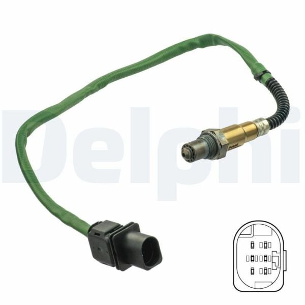 DELPHI ES21131-12B1 | Oksijen Sensörü (Katalızator Öncesi) W169 04-12 W176 12-18 W203 03-07 W204 07-14 W211 03-08 W212 09-13 W221 05-13 Sprinter 906 09 -