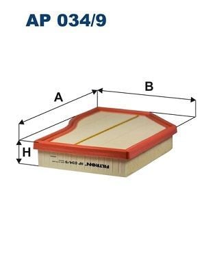 FILTRON AP034-9 | Hava Filtresi 18-A-Seri (W177) B-Seri (W247)