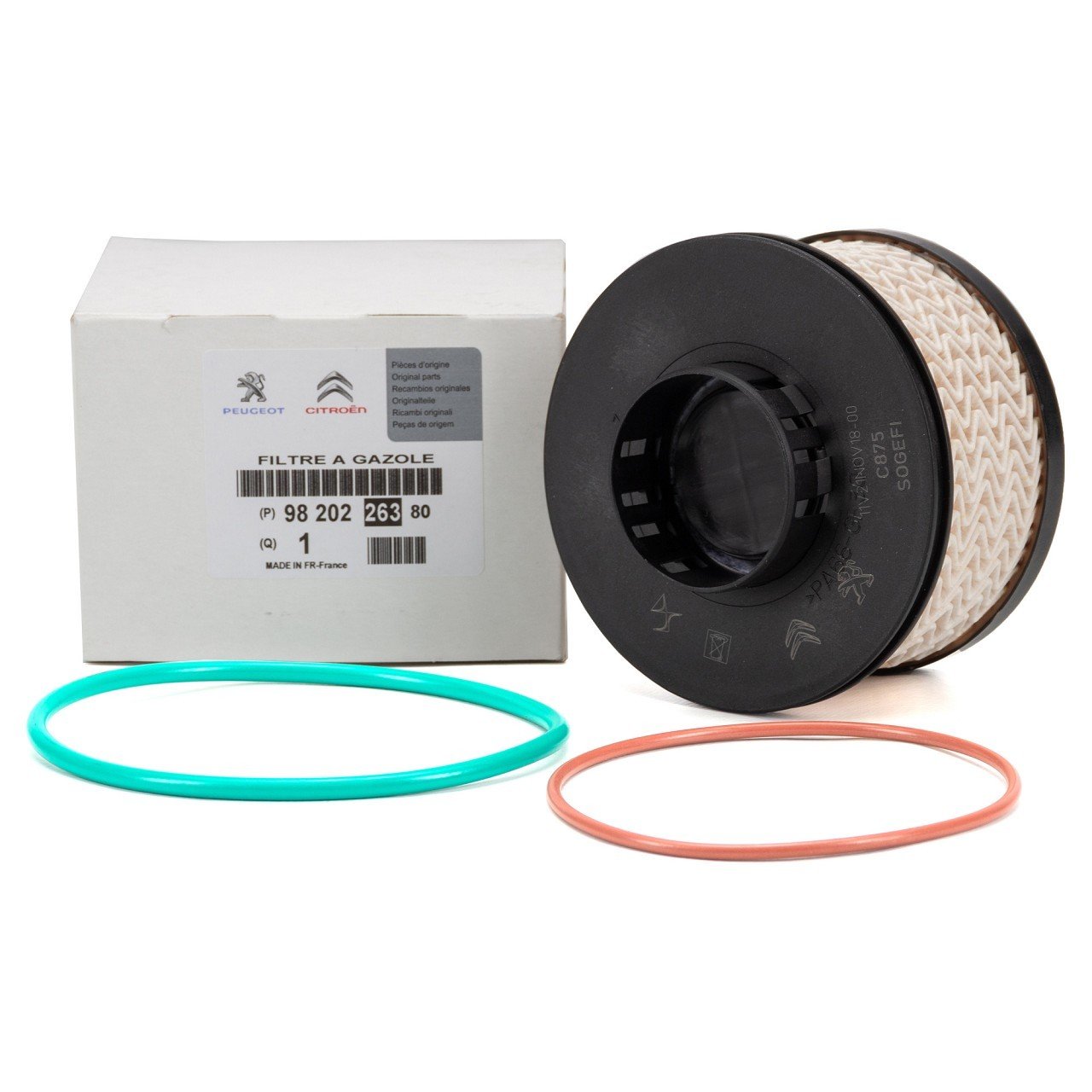 PSA 9820226380 | DS Ds7 Crossback 1.5 Bluehdi Mazot Filtresi Orijinal