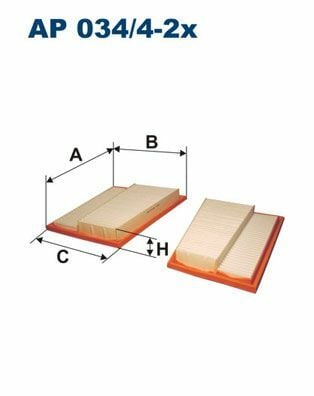 FILTRON AP034-4-2X | Hava Filtresi Sağ 06-C-Seri (W203-W204) E-Seri (W211)