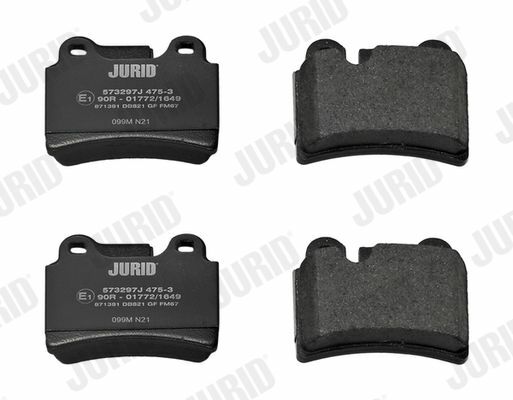 JURID 573297J | Fren Balatası VW Touareg V6 Arka Brembo 17 Pr-1Kq