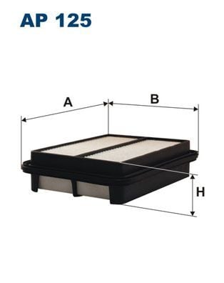FILTRON AP125 | Filtre Hava (Toyota Camry / Carina)