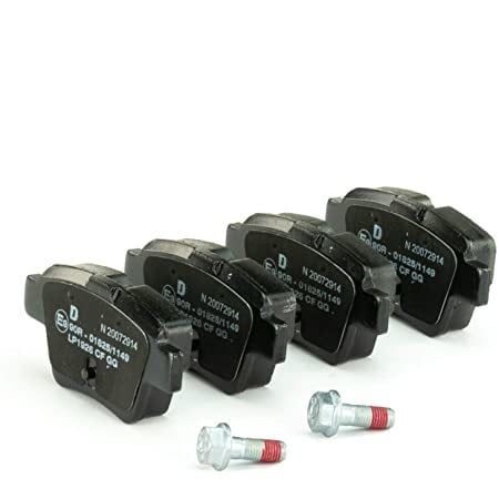 DELPHI LP1926 | Peugeot 307 2001-2006 Arka Fren Balata Takımı