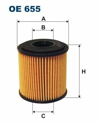 FILTRON OE655 | Yağ Filtresi Cabrıo 450 00-04 City Coupe 450 98-04 Roadster 452 03-05 Fortwo Coupe 450 04-07