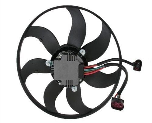 İTHAL 1K0959455FR | Volkswagen Caddy 2004-2014 Model Arası Fan Motoru Sol Taraf Büyük
