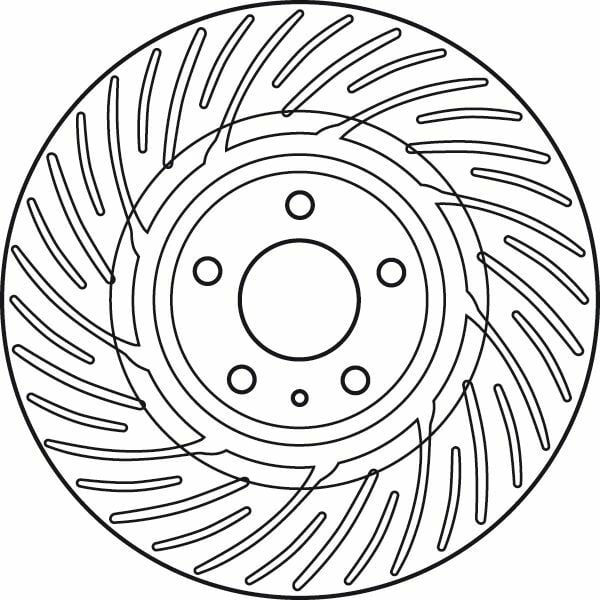 TRW DF6014S | Disk On (Ad) 08 > Aı.A4-A5-Q5 (Kutu Fıyat Tek) | 2 Adet