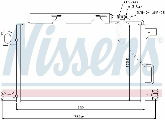 NISSENS 940100 | Klima Radyatörü 203