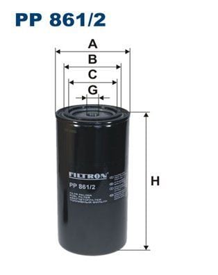 FILTRON PP861-2 | Yakıt Filtresi