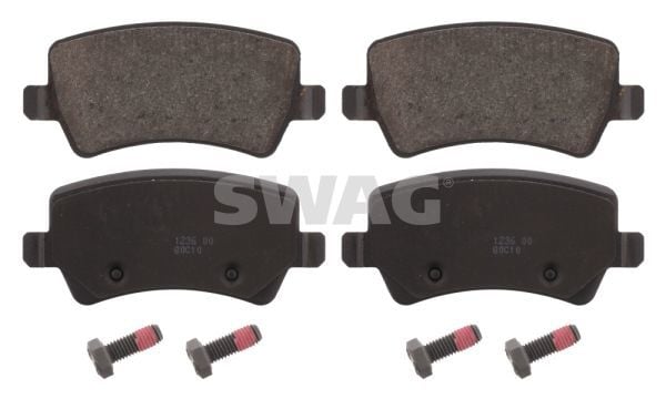 SWAG 50916625 | Arka Fren Balatası Cıvatalar Ile Volvo S 60 II S 60 II Awd S 80 II S 80 II Awd V 60 V 60 Awd V 70 I
