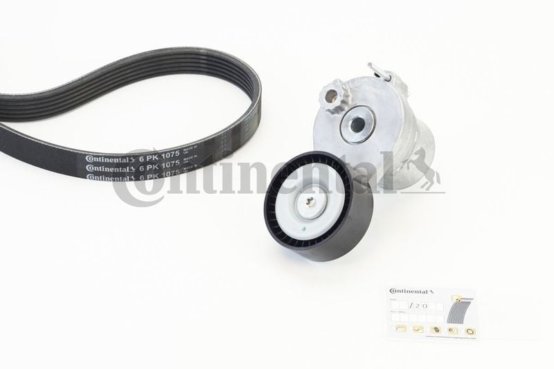 CONTINENTAL CTAM 6PK1075K1 | Gergi Seti Mercedes M274 Kutuk + Kayış