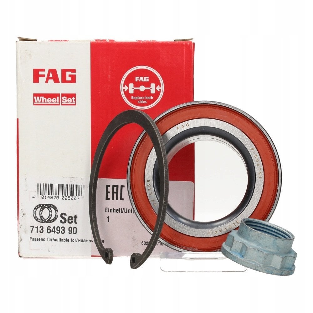 FAG 713649390 | Bmw 3 Serisi E46 Kasa Arka Tekerlek Rulmanı (Aks Bilyası)