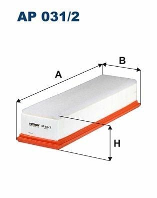 FILTRON AP031-2 | Hava Filtresi 14-5-Seri (F10-F11) X3-X4 (F25-F26)