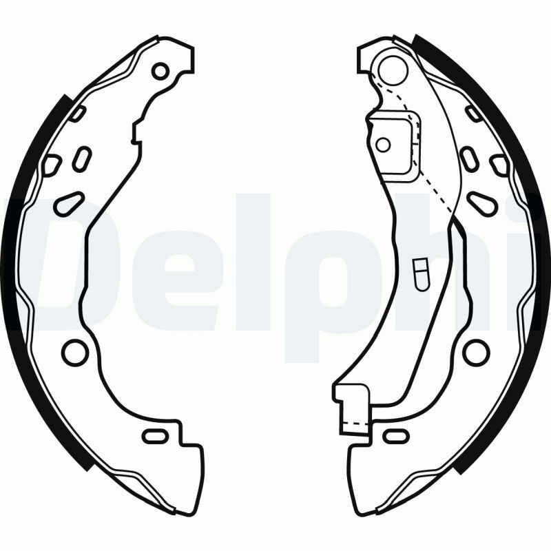 DELPHI LS1929 | Pabuç Balata Clio II 01-Clio IV 13-Symbol / Logan Sandero / 208 I (Ca_, Cc_) 12-191.4 HDI 1.6 1.0 1.2 VTI 82 1.2 Thp 110 1.6 HDI / Bluehdi 75 1.6 Gti 1.6 Bluehdi 120 1.6 Bluehdi 100 1.6 Thp 165 1.6 HDI 1.2 Vti 68 / Puretech 68 1.2 Puretech