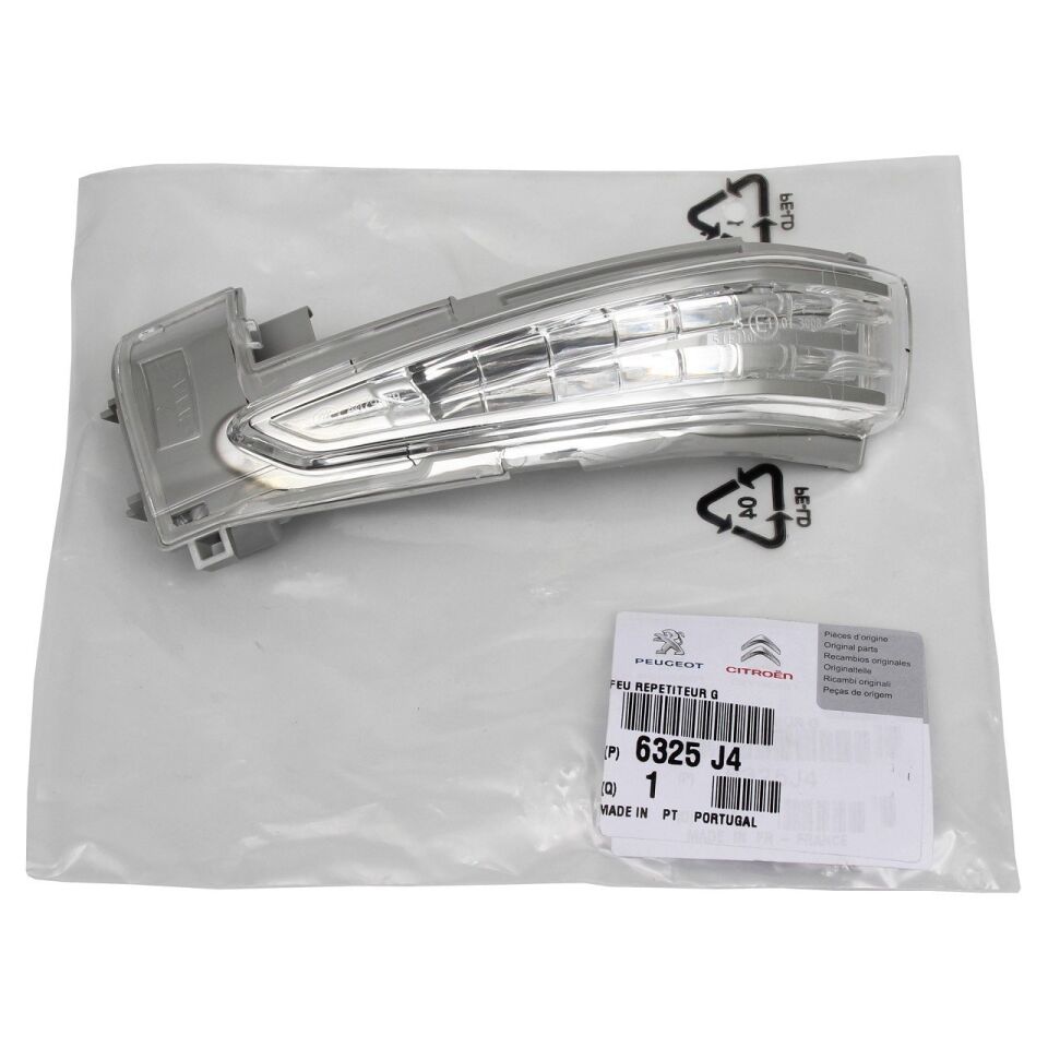 PSA 6325.J4 | Citroen C4 Picasso Sol Ayna Sinyali (Sürücü Tarafı) Orijinal