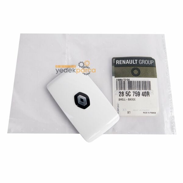 MAIS 285C75940R | Renault Megane 4 2015- Anahtar Kapağı Beyaz