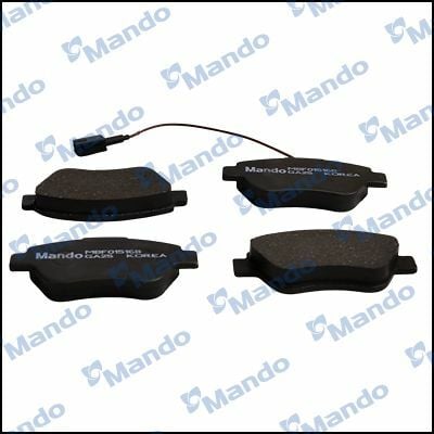 MANDO MBF015168 | Fren Balata Ön Albea-Pal-G.Pnt-Fıo-Bpr-Nmo 1.3Mjet + Fs