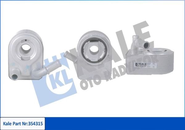KALE 354315 | Yağ Soğutucu (Ford Mondeo 1.6 Ecobost 07 / 15 Focus 1.6 Benz 07 / 15 Connect 1.6 Eco 14 / Bmax 1.6 Eco14 /)