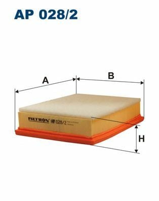 FILTRON AP028-2 | Hava Filtresi 12-5-Seri (F10-F11-F18)