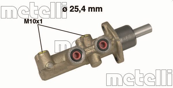 METELLİ 05-0481 | Ana Merkez ABS Li (Fiat Ducato 2,8 JTD / Citroen Jumper / Peugeot Boxer 02 -)
