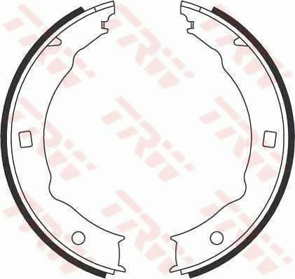 TRW GS8683 | El Fren Balatası Peugeot P406 [D8 / D9], P607 Ölçü: (185*30mm)