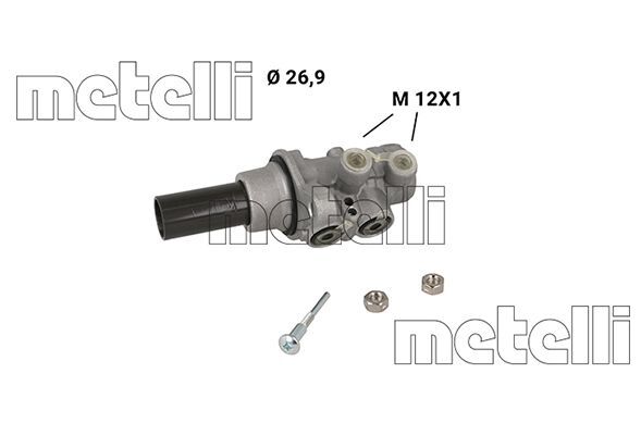 METELLİ 05-1281 | Ana Fren Silindiri BMW G11 G12 G30 G01 G02