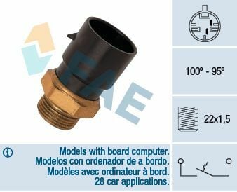 FAE 36180 | Fan Müşürü Astra F Corsa B 93 98