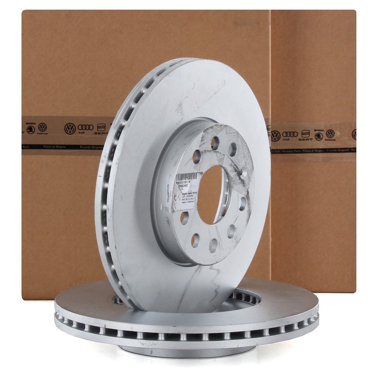 VAG / ORJINAL 5Q0615301H | Volkswagen Jetta 2015 Sonrası Ön Fren Disk Takımı Orijinal