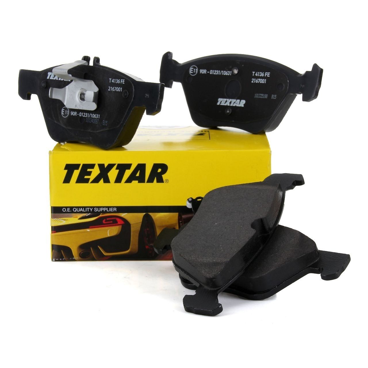 TEXTAR 2167001 | Mercedes W210 Kasa E200 Kompressor Ön Fren Balata Takımı