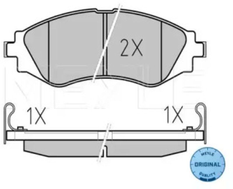 MEYLE 0252323417 | Chevrolet Lacetti Ön Fren Balatası