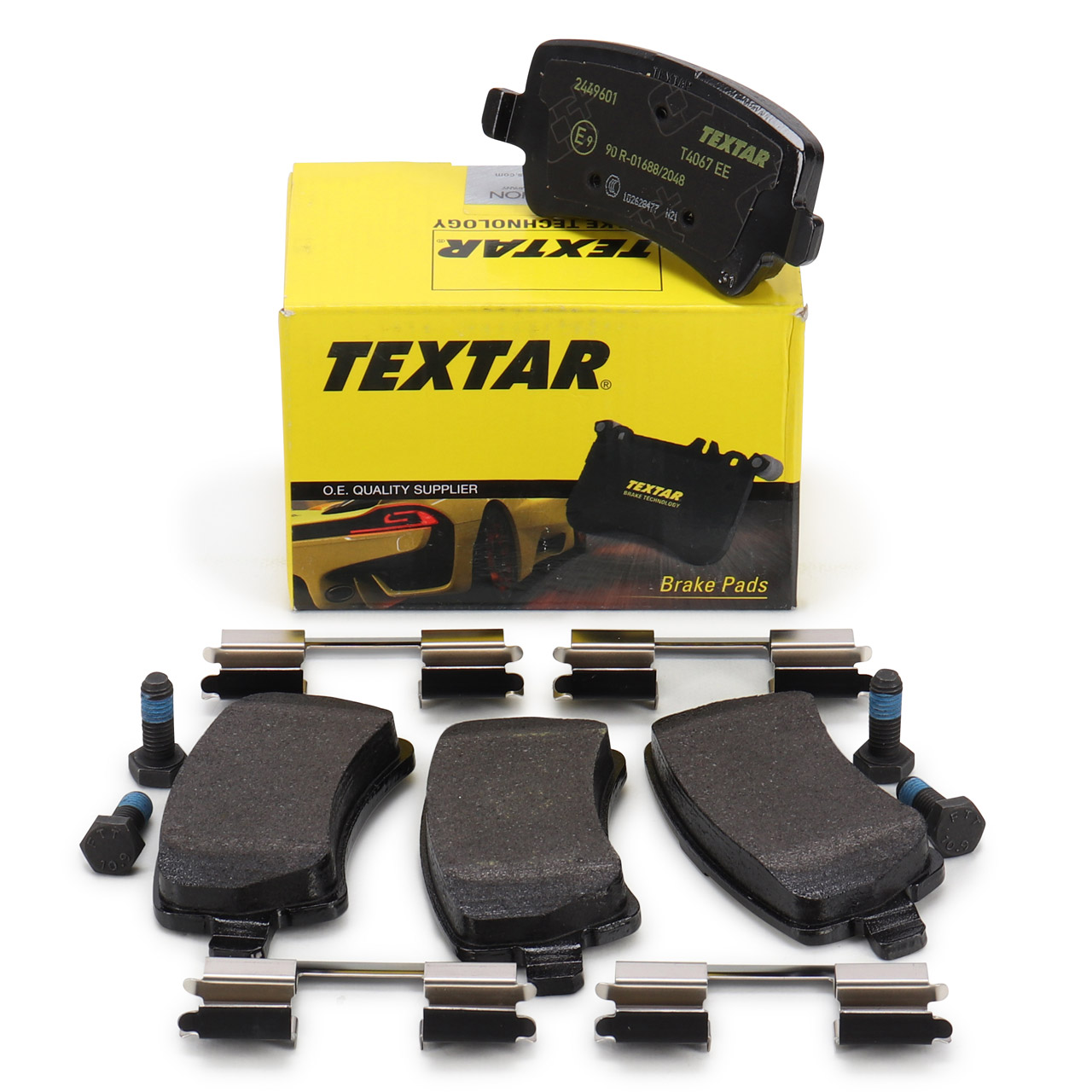 TEXTAR 2449601 | Fren Balatası Freelander II 13-Evoque 12-Arka