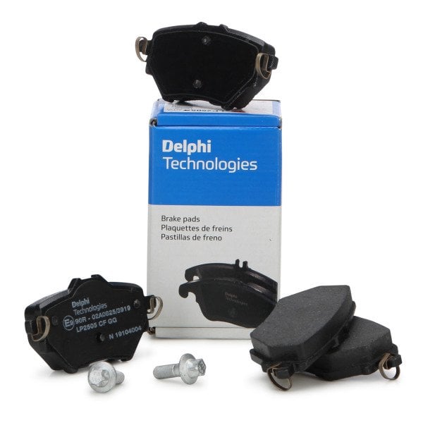 DELPHI LP2505 | Peugeot Rifter Arka Fren Balata Takımı 268mm