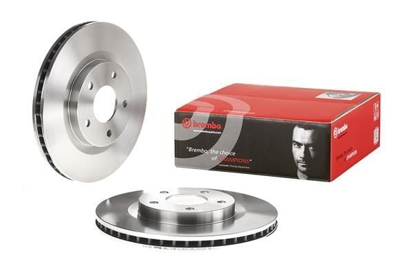 BREMBO 09.A716.14 | Fren Diski Ön Havalı-(296-5)-(Nissan Qashqai 07 / 12 / Xtrail 08 / 12) | 2 Adet