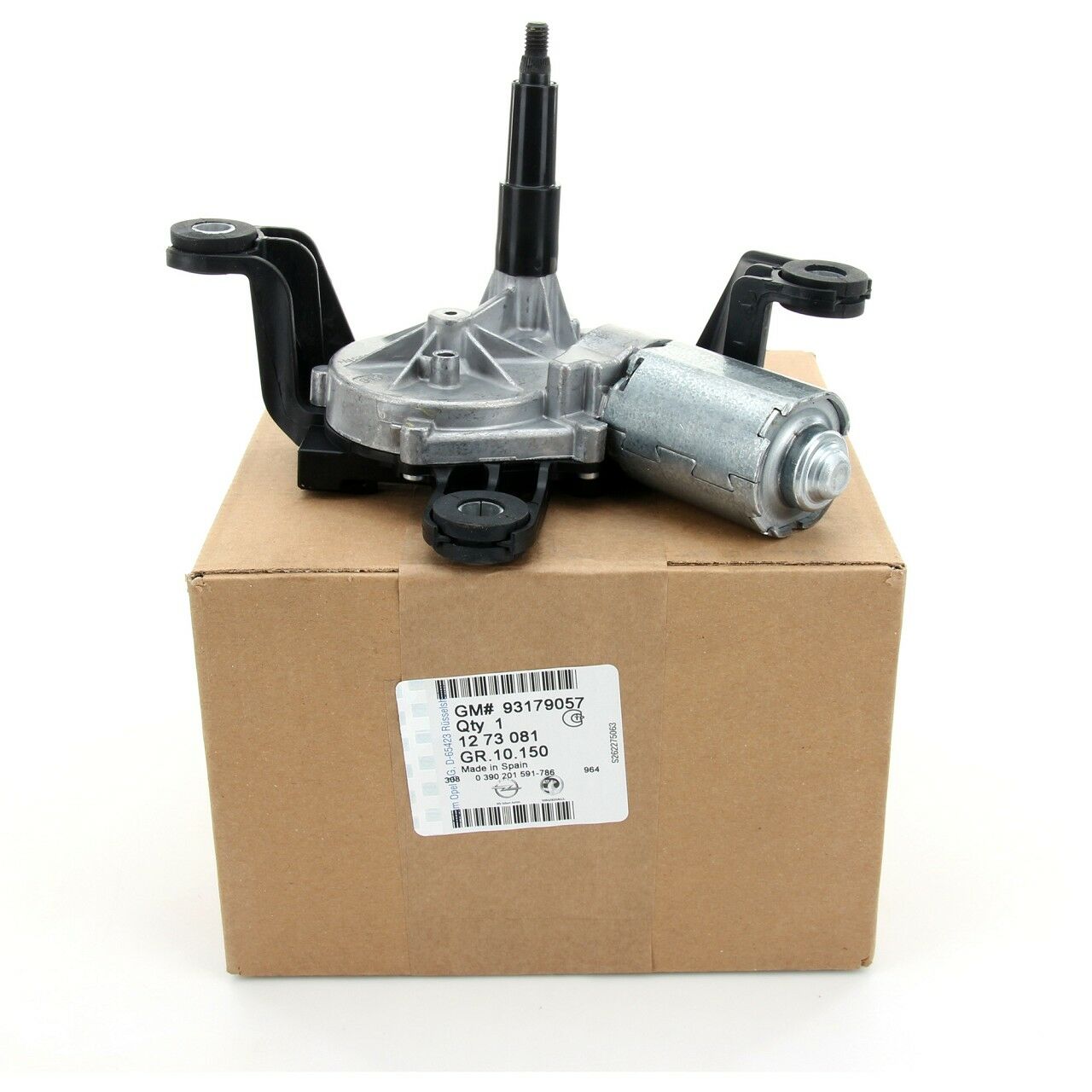 PSA 93179057 | Opel Astra H HB ve STW Kasa Arka Cam Silecek Motoru Orijinal
