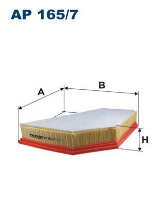 FILTRON AP165-7 | Hava Filtresi 06-S40-V40-V50