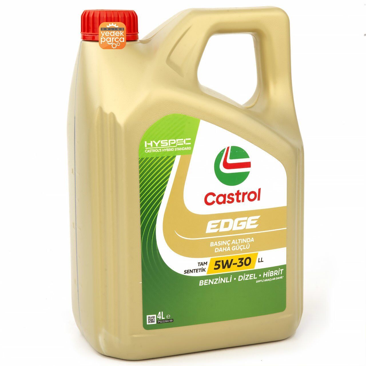 CASTROL 5W30LL-4 | Edge 5W30 LL 4 Litre Motor Yağı