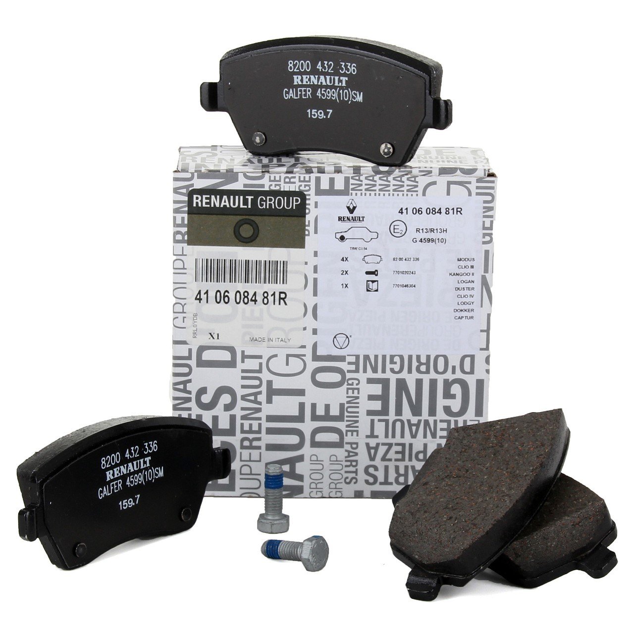 MAIS 410608481R | Dacia Lodgy Ön Fren Balatası