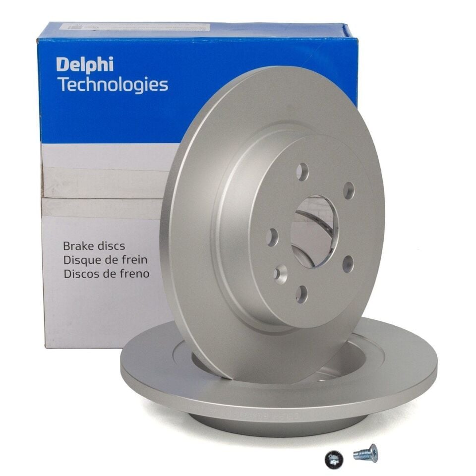 DELPHI BG4199C | Opel Astra J Arka Fren Diski 569074