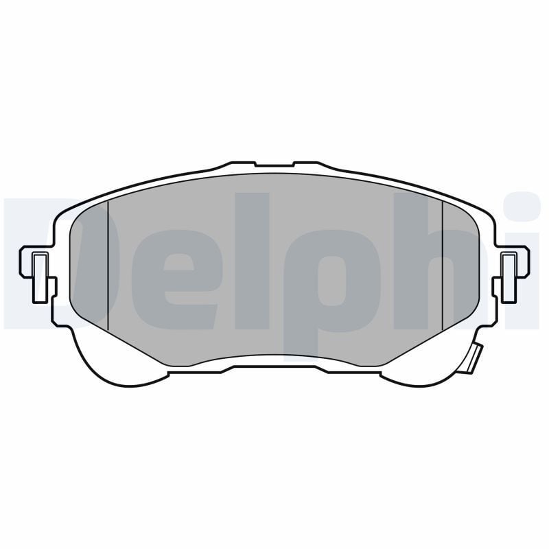 DELPHI LP3609 | Fren Balata Ön 19 > Corolla