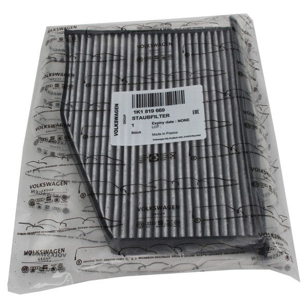 VAG / ORJINAL 1K1819653 | Audi A3 2004-2013 Model Arası Polen Filtresi Aktif Karbonlu Orijinal