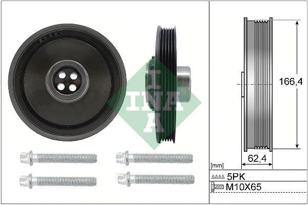 INA 544017120 | Krank Kasnağı N47n-R55 / R56 / R57 / R60 / R61