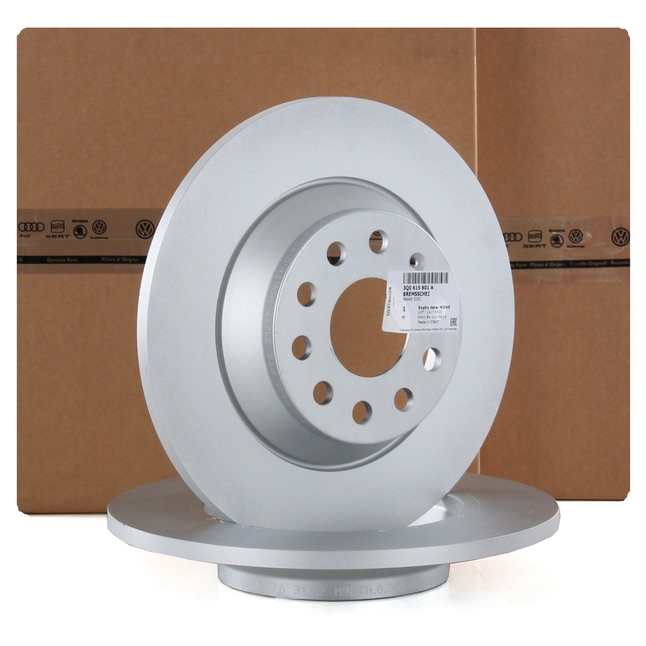 VAG / ORJINAL 5Q0615601B | Skoda Karoq Arka Fren Disk Takımı Orijinal