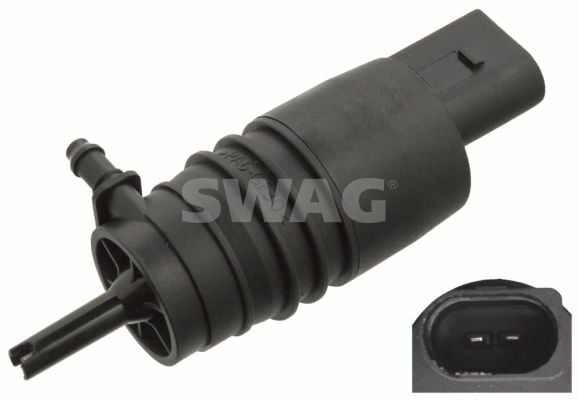 SWAG 10923113 | Su Fıskiye Motoru T.Porter.T5-Caddy-Psst-Jtt 1.6Tdi-1.9Tdi-2.0Fsi Tek Çıkış