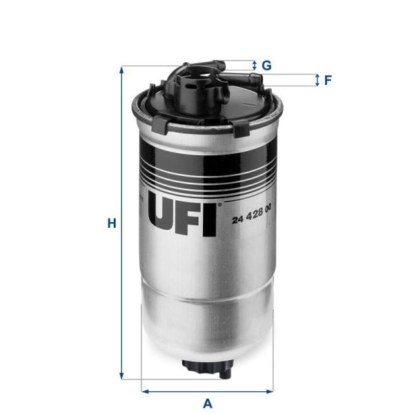 UFI 24.428.00 | Mazot Filtresi Polo (9N_, 9A_) 01-091.9 TDI 1.9 TDI Polo IV Sedan (9A4, 9A2, 9N2, 9A6) 02-121.9 Sdı 1.9 TDI Polo 01-/ Cordoba (6L2) 02-091.9 TDI 1.9 TDI 1.9 Sdı 1.4 TDI 1.4 TDI Ibiza III (6L1) 02-091.9 TDI 1.9 TDI 1.4 TDI Cordoba Ibiza IV