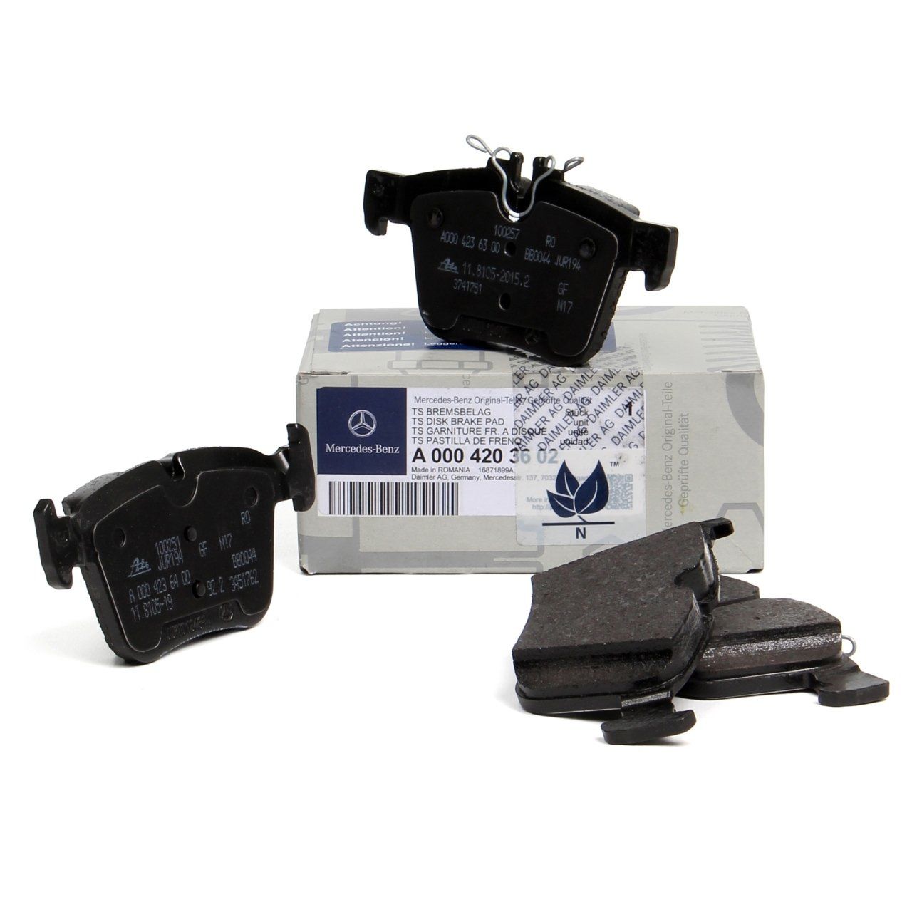 MERCEDES-BENZ A0004209403 | W205 Kasa C160 Arka Fren Balata Takımı Orijinal