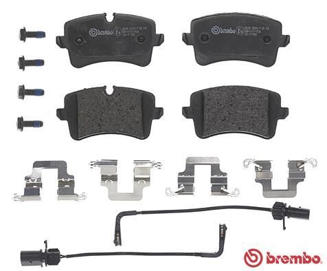 BREMBO P85118 | Fren Balatası Arka 18mm (Audi A6 11-18 A7 11-18)